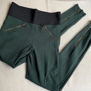 Zara leggings with zippers